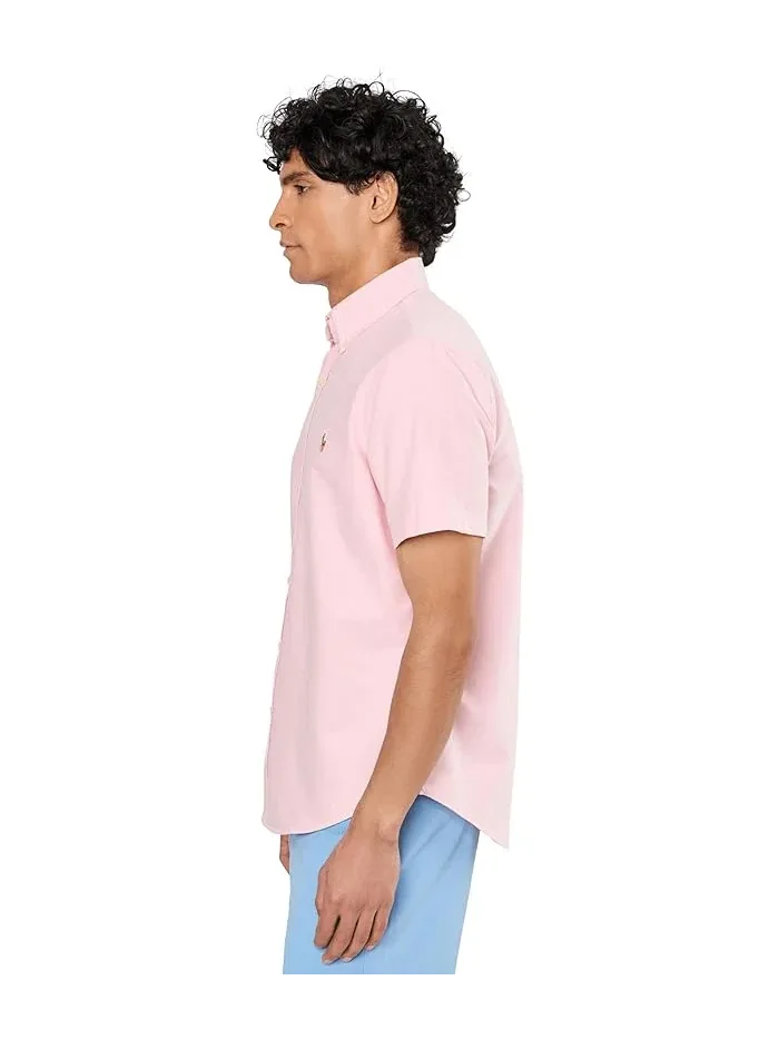 Рубашка Oxford Classic Fit Polo Ralph Lauren — изображение 3 из 5, розовый
