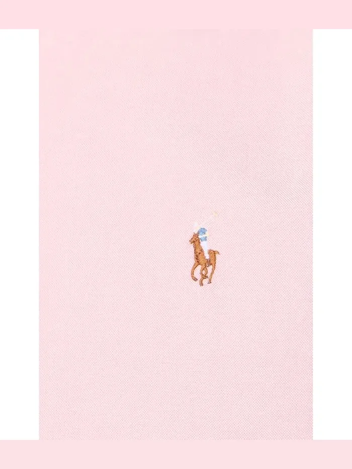 Рубашка Oxford Classic Fit Polo Ralph Lauren — изображение 5 из 5, розовый