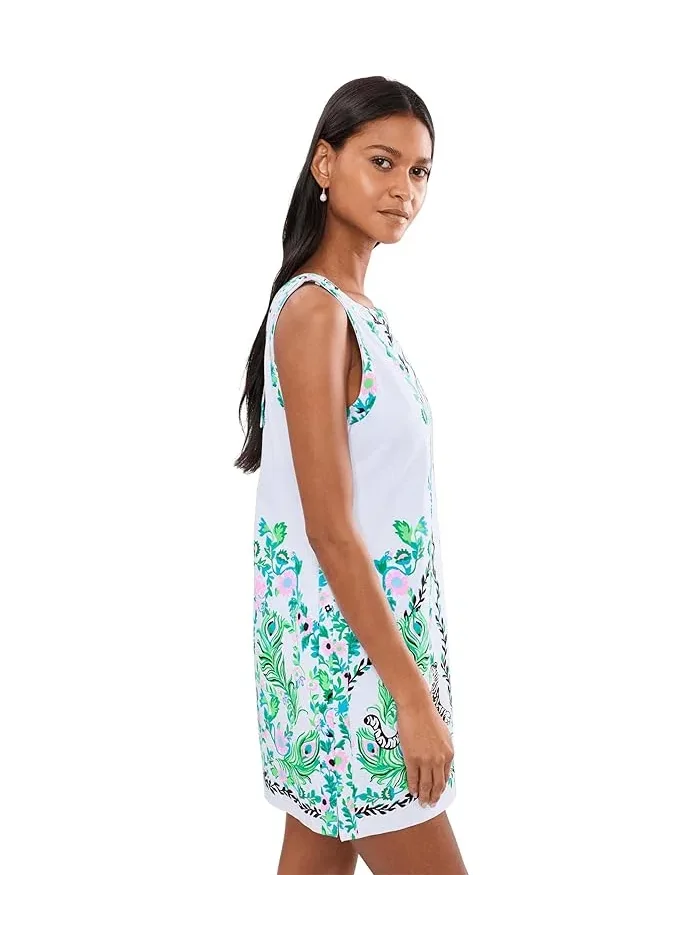 Ромпер Eleanora Shift Lilly Pulitzer — изображение 3 из 5, белый