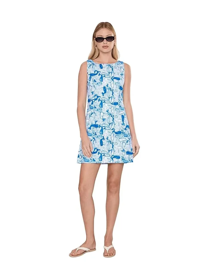Комбинезон шифт Oriana Lilly Pulitzer — изображение 2 из 5, синий