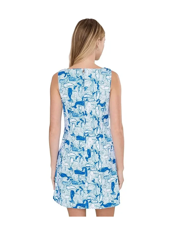 Комбинезон шифт Oriana Lilly Pulitzer — изображение 4 из 5, синий
