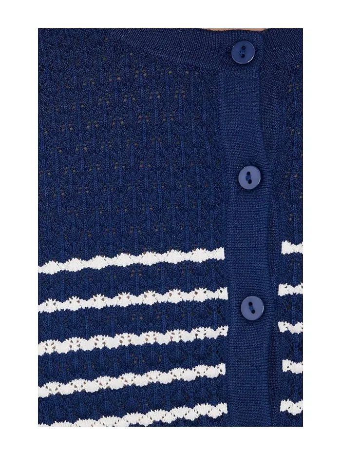 Кардиган The Pointelle Dani Joe's Jeans — изображение 5 из 5, синий