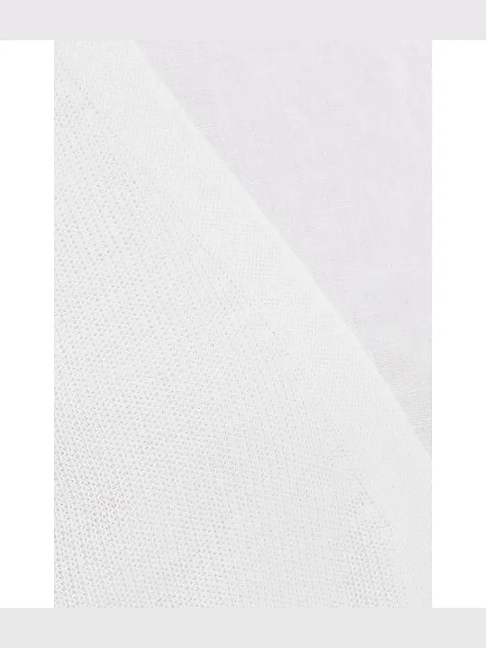 Кардиган с V-образным вырезом Organic Linen Cotton Eileen Fisher — изображение 5 из 5, белый