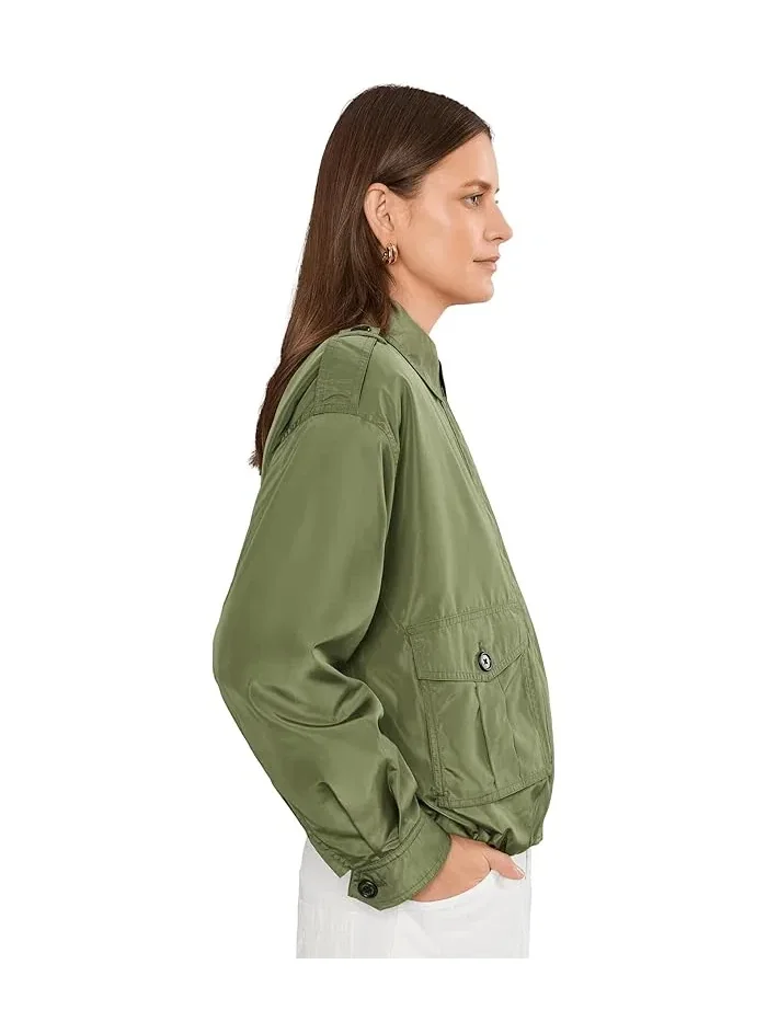 Ветровка Lauren Ralph Lauren — изображение 3 из 5, оливковый