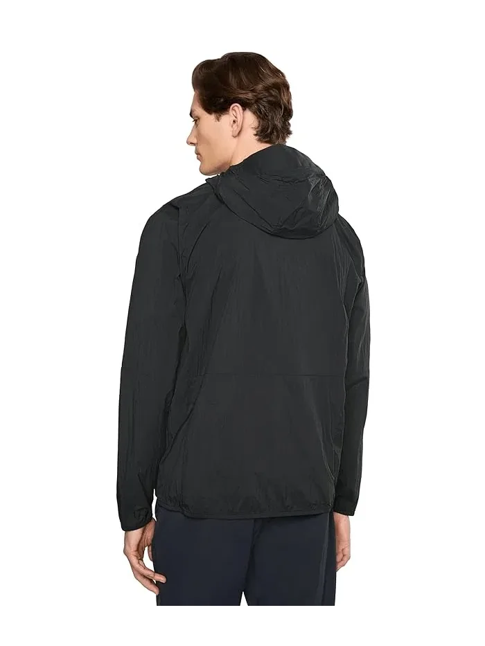 Куртка ветрозащитная капюшон Wind Veil Mountain Hardwear — изображение 4 из 5, черный