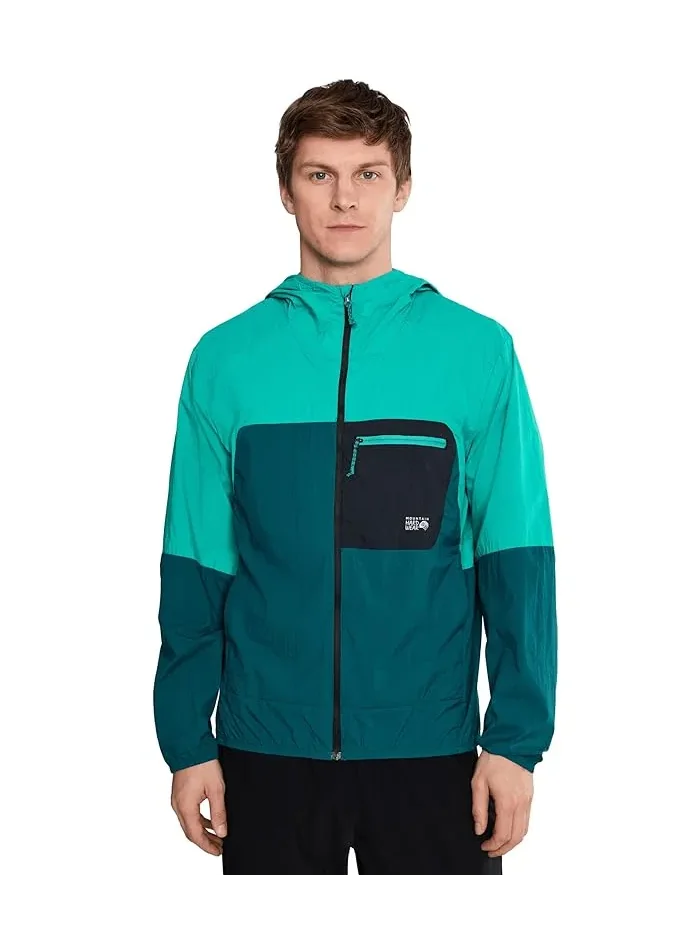 Куртка ветрозащитная Wind Veil Mountain Hardwear, Jack Pine/Blupernova — изображение 1 из 5, синий