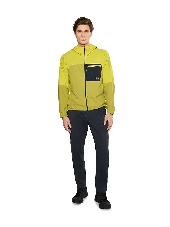 Ветровка Wind Veil Mountain Hardwear, Bright Fatigue/Lucky Chard — изображение 2 из 5, оттенок листа