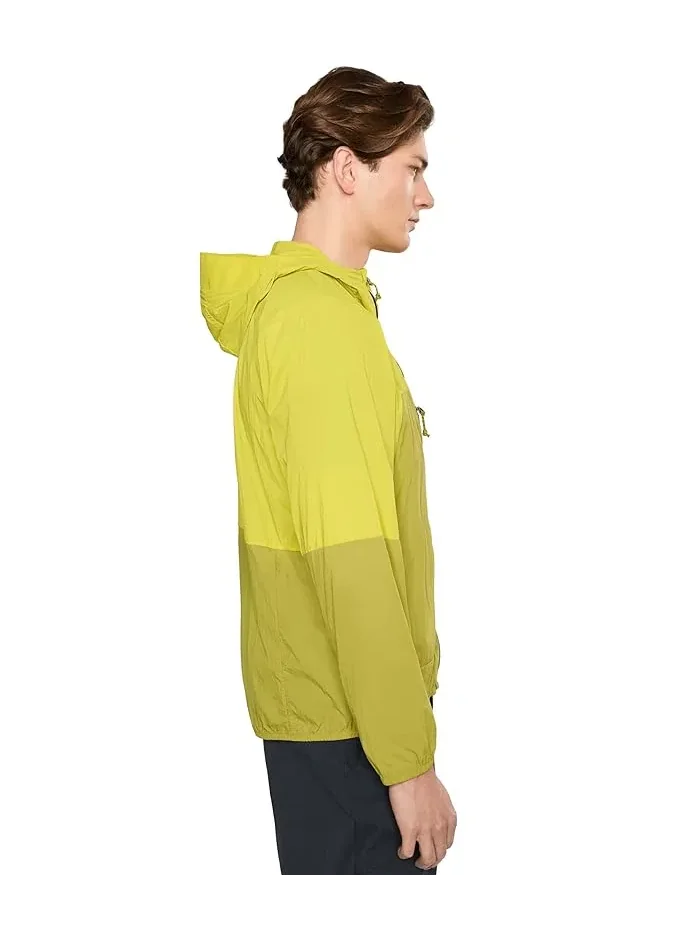 Ветровка Wind Veil Mountain Hardwear, Bright Fatigue/Lucky Chard — изображение 3 из 5, оттенок листа