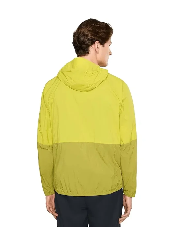 Ветровка Wind Veil Mountain Hardwear, Bright Fatigue/Lucky Chard — изображение 4 из 5, оттенок листа