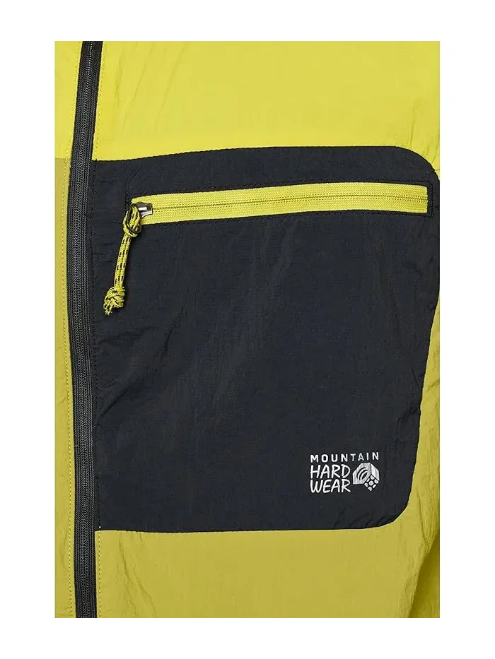 Ветровка Wind Veil Mountain Hardwear, Bright Fatigue/Lucky Chard — изображение 5 из 5, оттенок листа