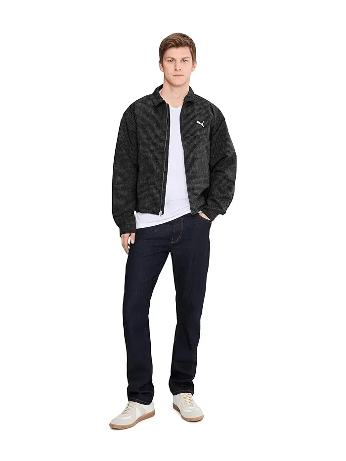 Куртка с капюшоном ветрозащитная Wardrobe Essentials PUMA — изображение 2 из 5, красный/черный