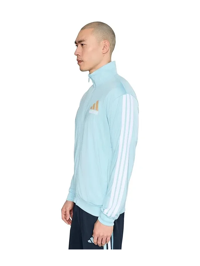 Куртка-ветровка Adidas Argentina OLP Track Top — изображение 3 из 5, синий
