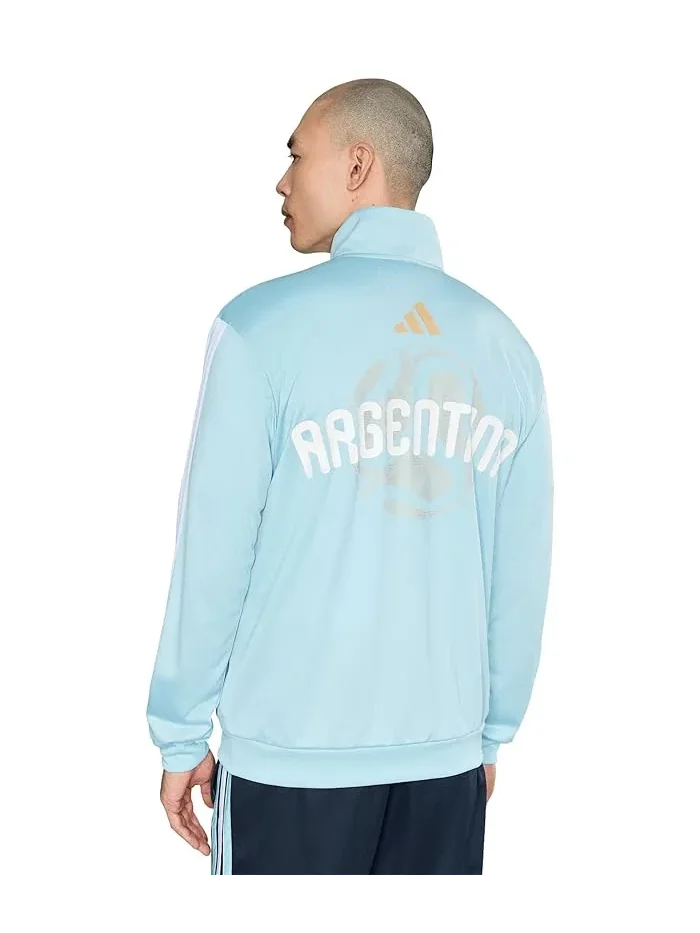 Куртка-ветровка Adidas Argentina OLP Track Top — изображение 4 из 5, синий