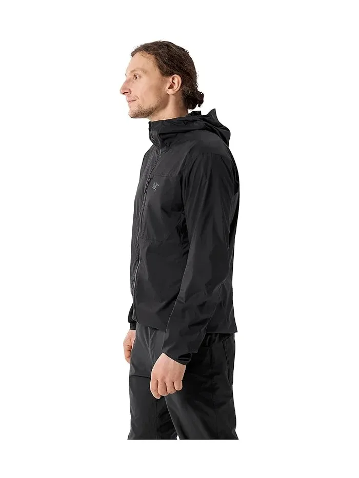Ветрозащитная куртка Squamish Hoody Arc'teryx — изображение 2 из 3, черный