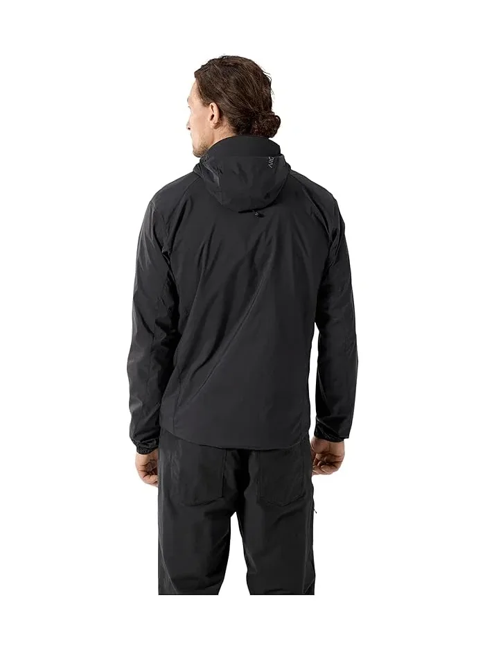 Ветрозащитная куртка Squamish Hoody Arc'teryx — изображение 3 из 3, черный