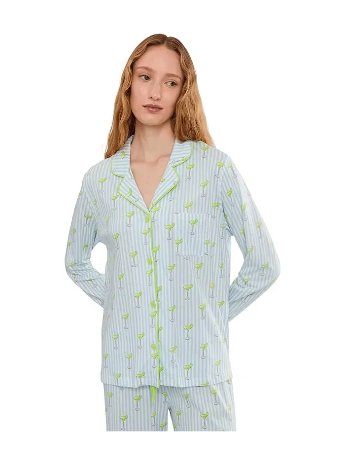 Пижамная рубашка с принтом Playful Prints P.J. Salvage