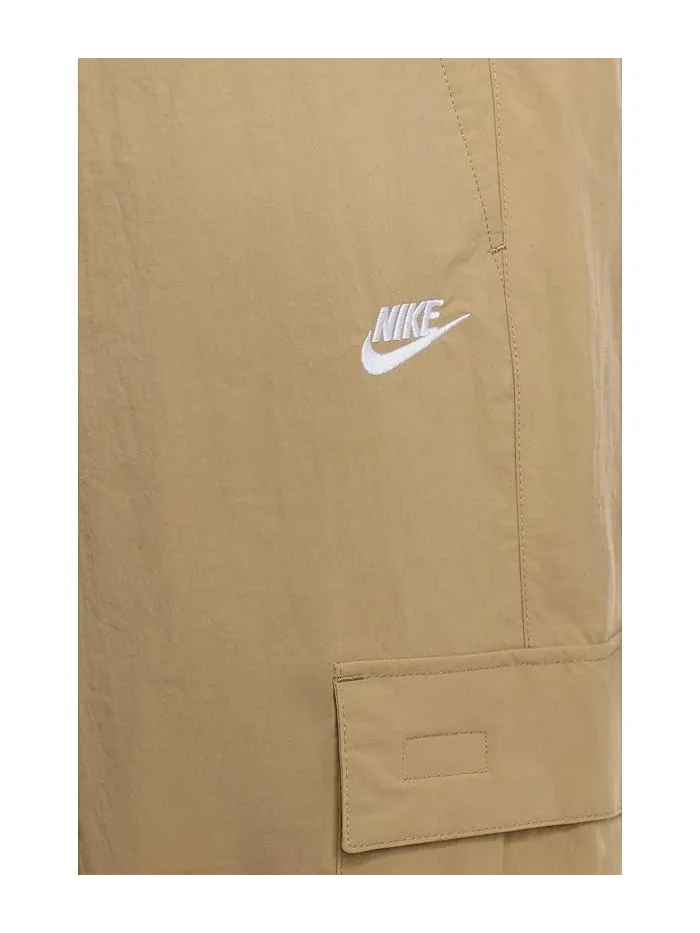 Штаны карго спортивные Club Woven Nike — изображение 5 из 5, бежевый/белый
