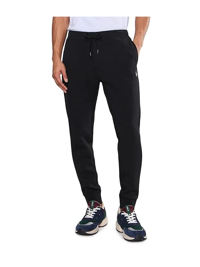 Штаны спортивные Double-Knit Jogger Polo Ralph Lauren — изображение 1 из 5, черный