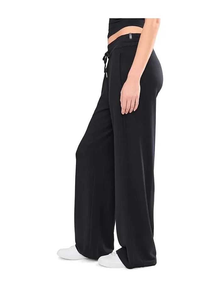 Брюки широкие Cloud Terry TravisMathew — изображение 3 из 5, черный