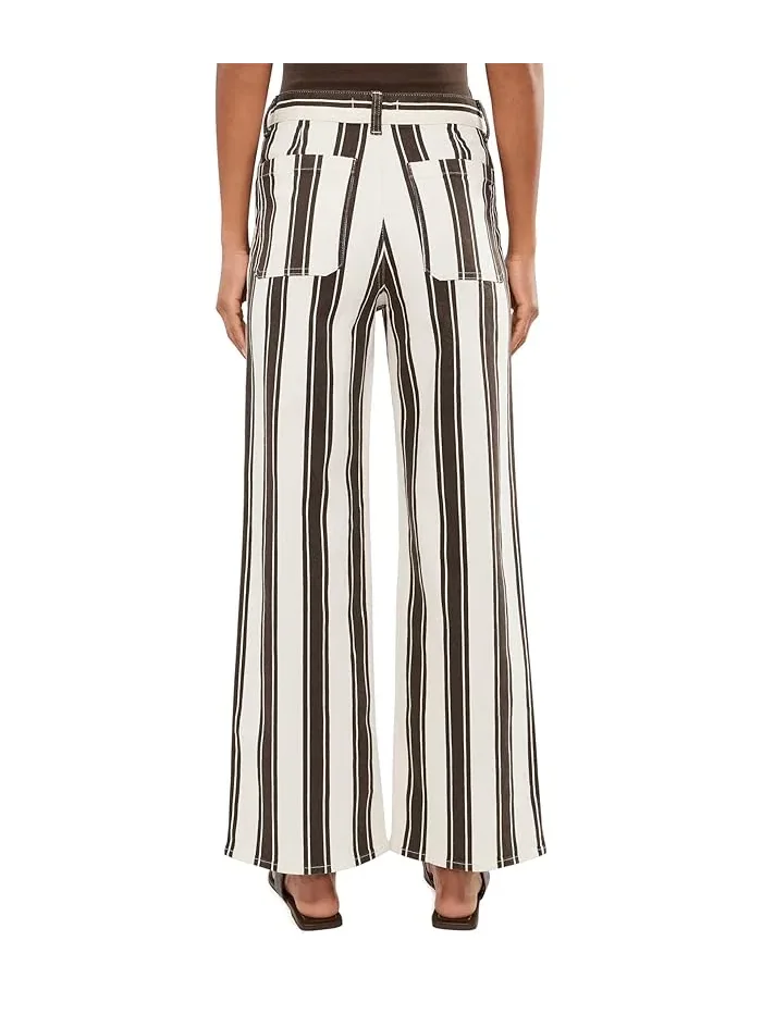 Брюки широкие Madewell — изображение 4 из 5, темный коричневый