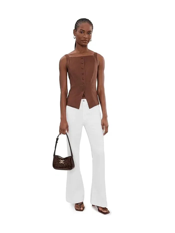 Брюки зауженные The Molly Trouser Joe's Jeans — изображение 2 из 5, белый