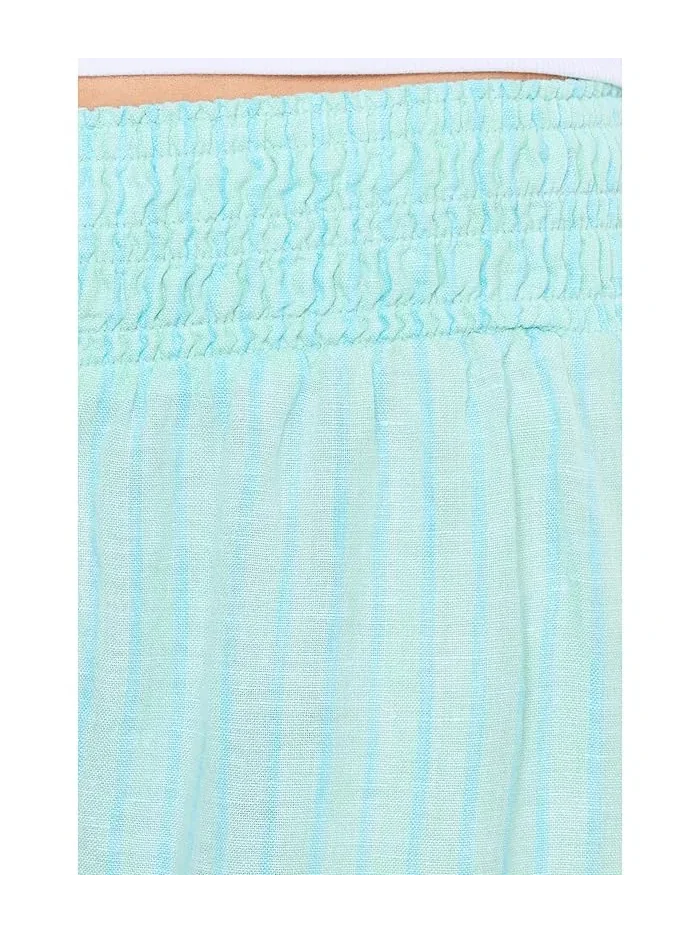 Брюки палаццо Lilly Pulitzer Mirabella Linen — изображение 5 из 5, синий