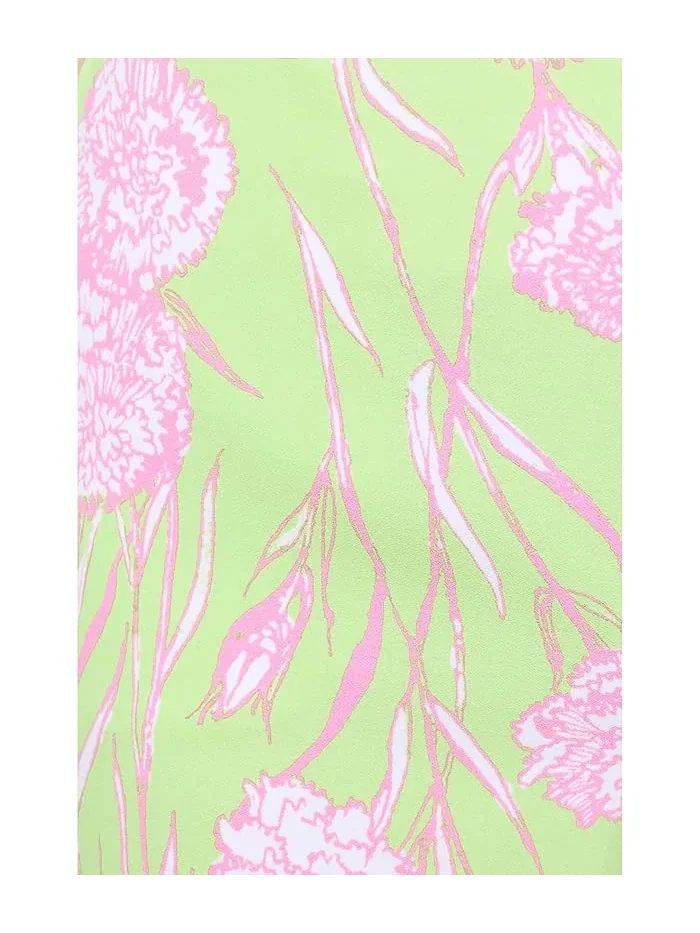 Широкие брюки палаццо Katerini Lilly Pulitzer — изображение 5 из 5, цвет петрушки