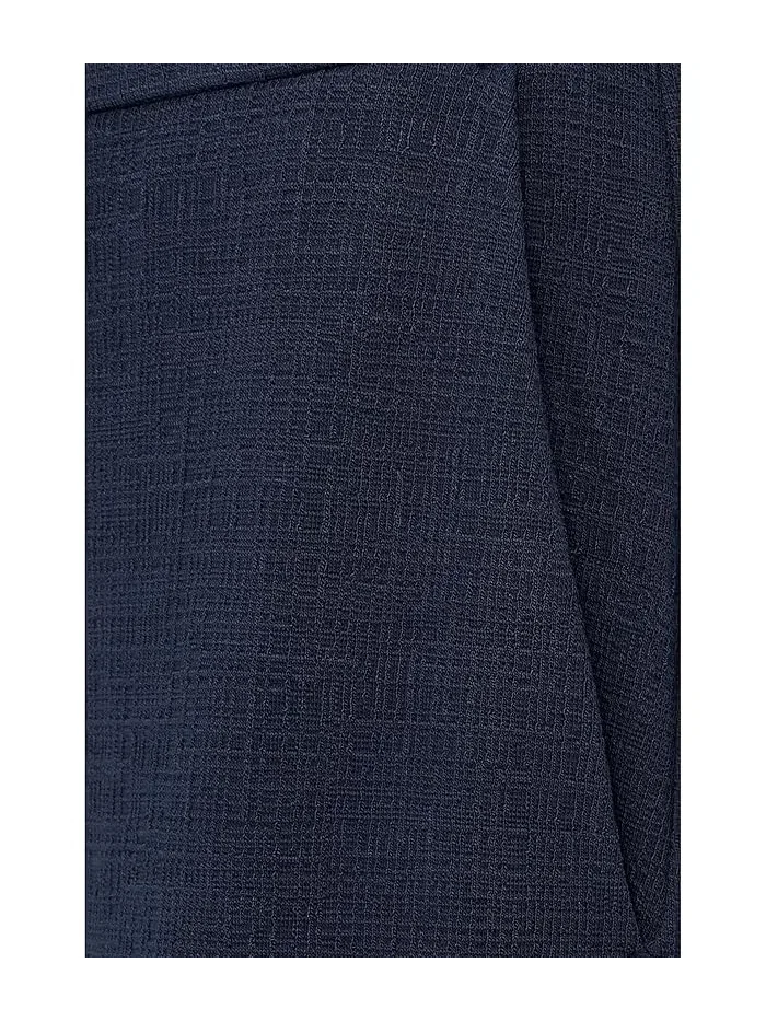 Брюки прямые джерси Cross Hatch Stretch Jersey Straight Ankle Eileen Fisher — изображение 5 из 5, белый
