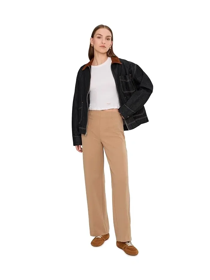 Брюки широкие Lenox NIC+ZOE, Jute — изображение 2 из 5, джут
