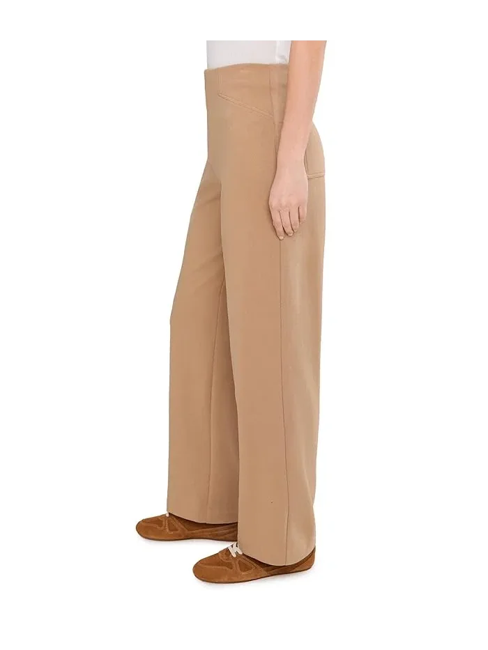 Брюки широкие Lenox NIC+ZOE, Jute — изображение 3 из 5, джут