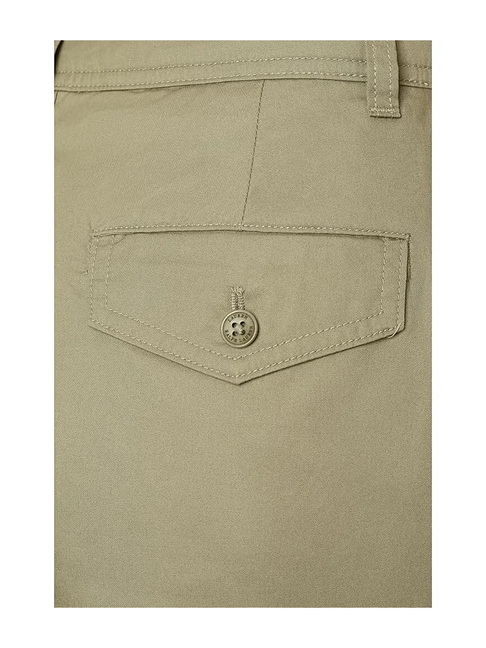 Брюки карго широкие плиссированные Lauren Ralph Lauren — изображение 5 из 5, агава