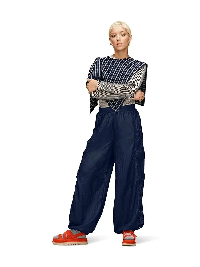 Штаны карго свободные Giavanni Balloon Cargo Pant UGG — изображение 2 из 4, темно-синий
