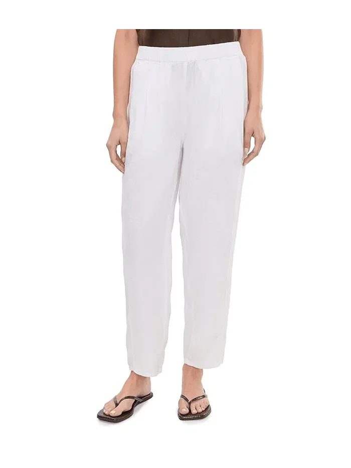 Брюки-фонарик Organic Linen Ankle Pleated Lantern Eileen Fisher