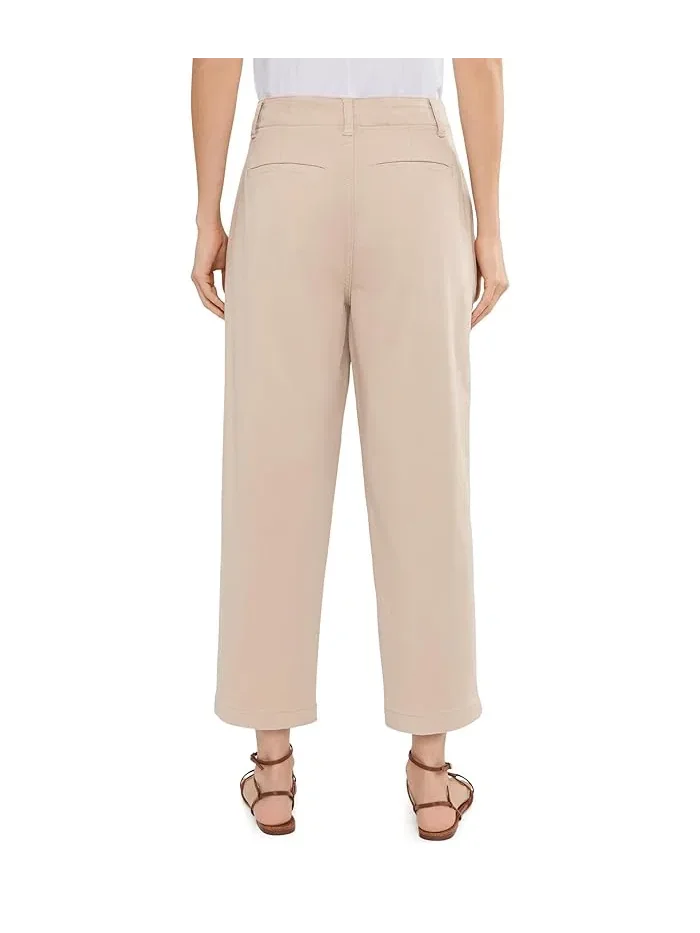 Брюки завышенной посадки с талией High-Rise Tailored Trouser Liverpool Los Angeles — изображение 4 из 5, капучино