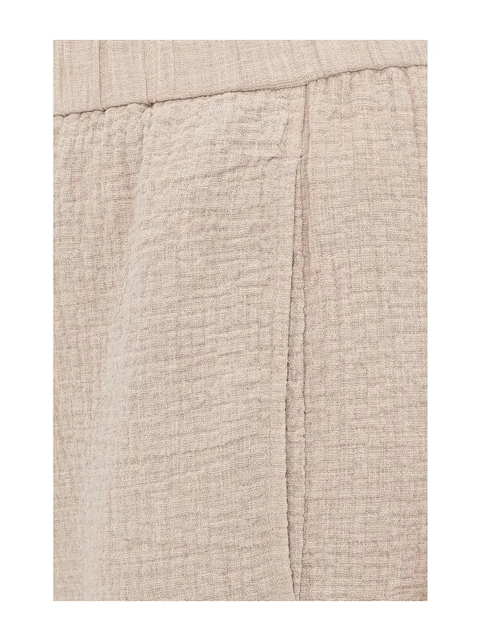 Брюки Organic Cotton Doubleweave Lantern Pants Eileen Fisher — изображение 5 из 5, голубь