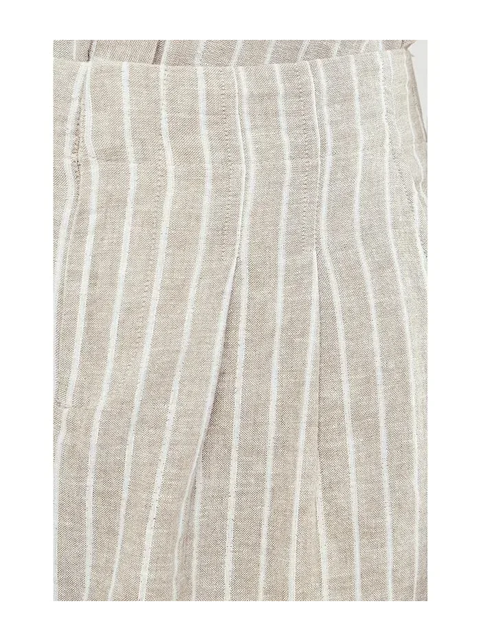 Широкие брюки Lenox с полосками NIC+ZOE — изображение 5 из 5, мульти