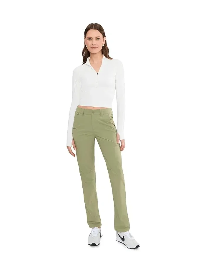 Брюки походные Marmot Trailway Pants Long — изображение 2 из 5, оливковый
