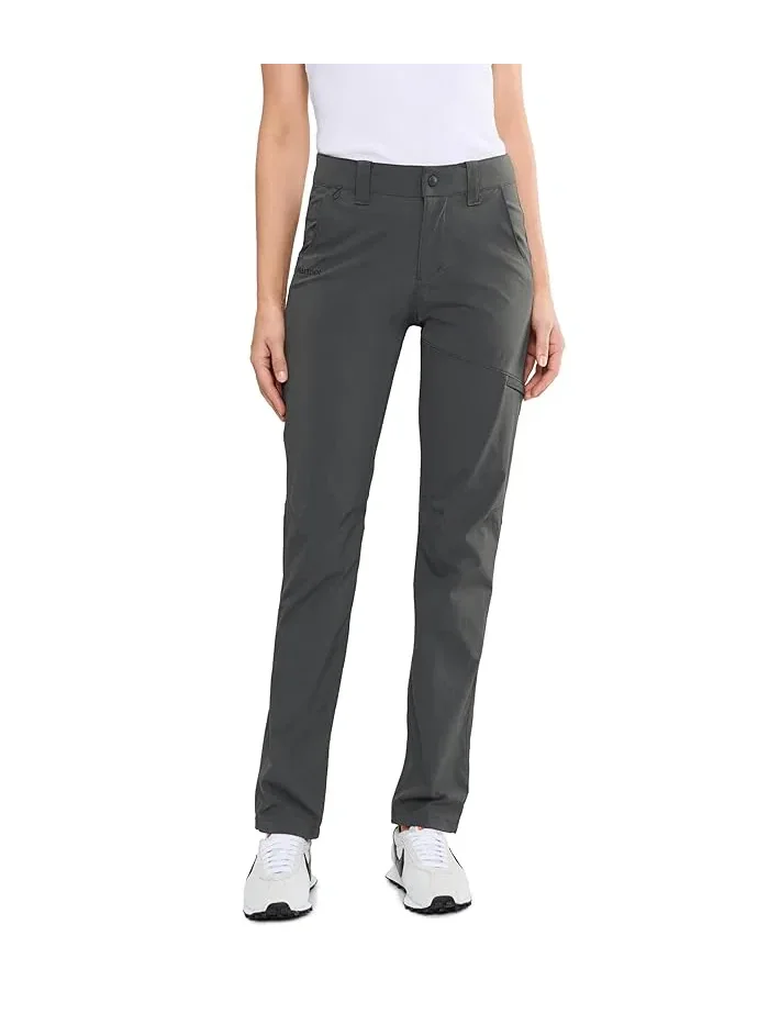 Брюки из переработанного нейлона Trailway Pants Long Marmot — изображение 1 из 5, темно-серый