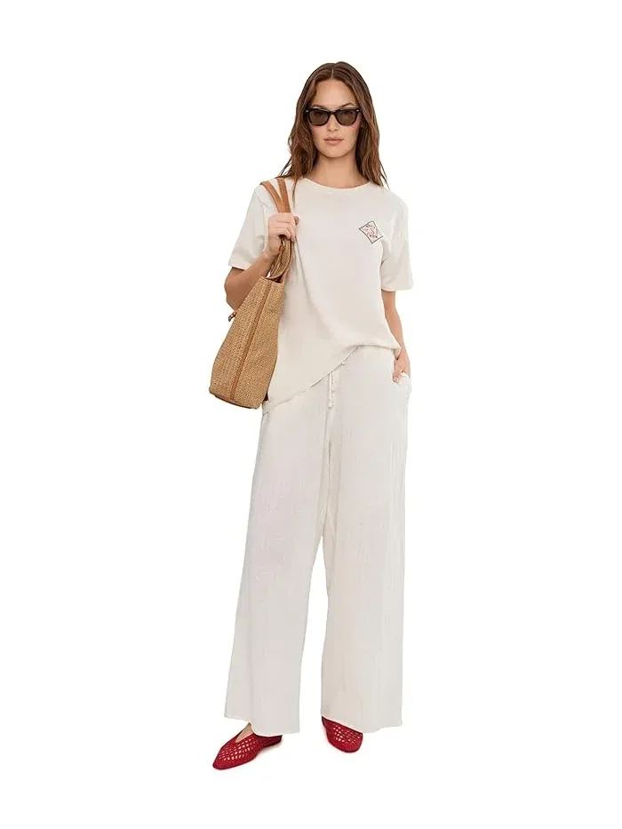 Брюки Cabana Beach Pants Salty Crew — изображение 2 из 5, кремовый