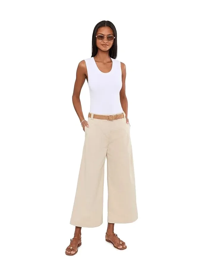 Брюки плиссированные The Pleated Culotte Joe's Jeans — изображение 2 из 5, серый