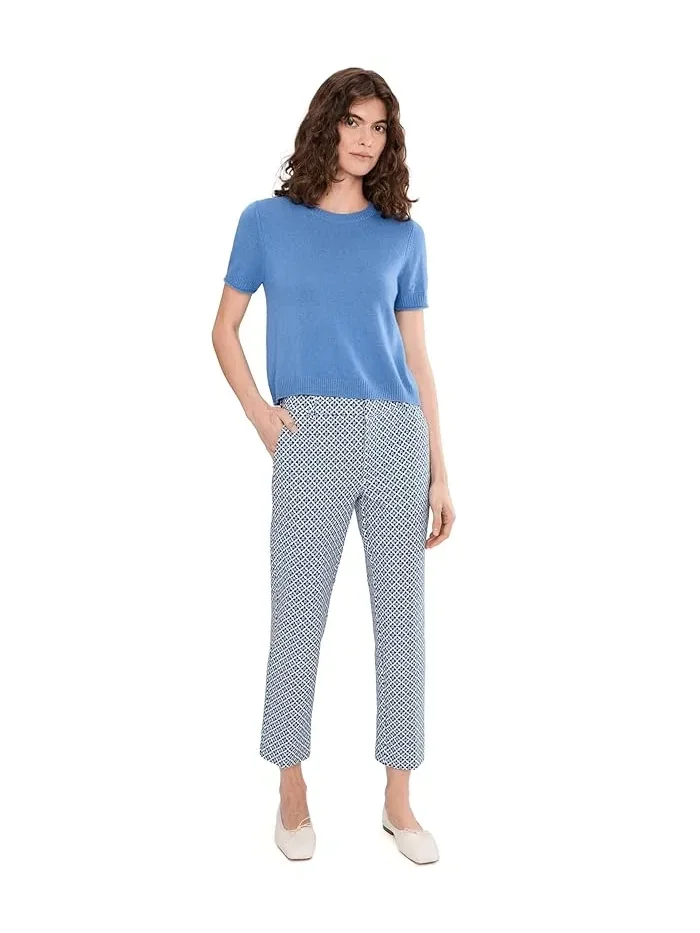 Брюки Kelsey Mid-Rise с разрезом Liverpool Los Angeles — изображение 2 из 5, синий