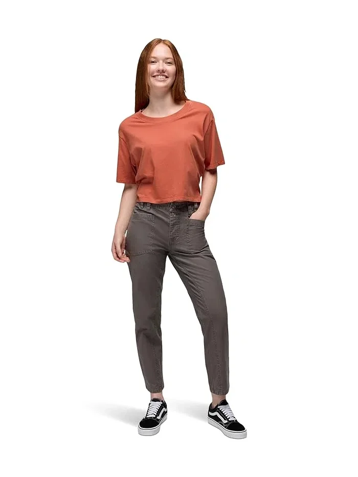 Брюки прямого кроя Suton Straight Pants Prana — изображение 2 из 5, черный