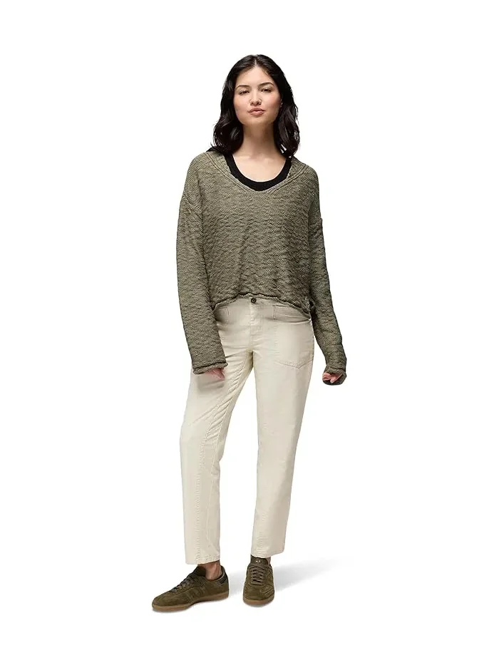 Брюки прямого кроя Suton Straight Pants Prana — изображение 2 из 5, серый