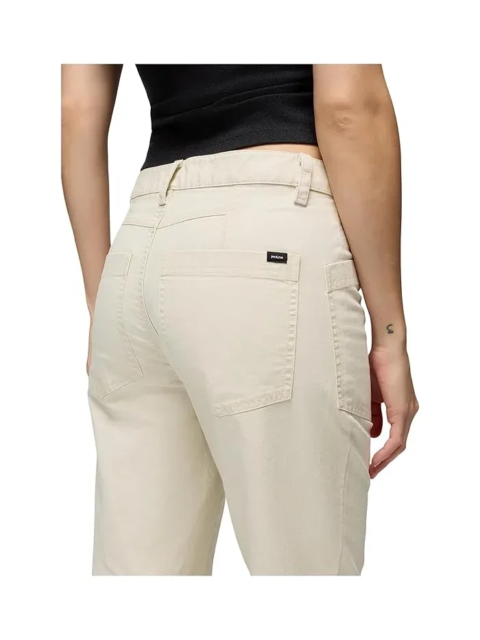 Брюки прямого кроя Suton Straight Pants Prana — изображение 5 из 5, серый