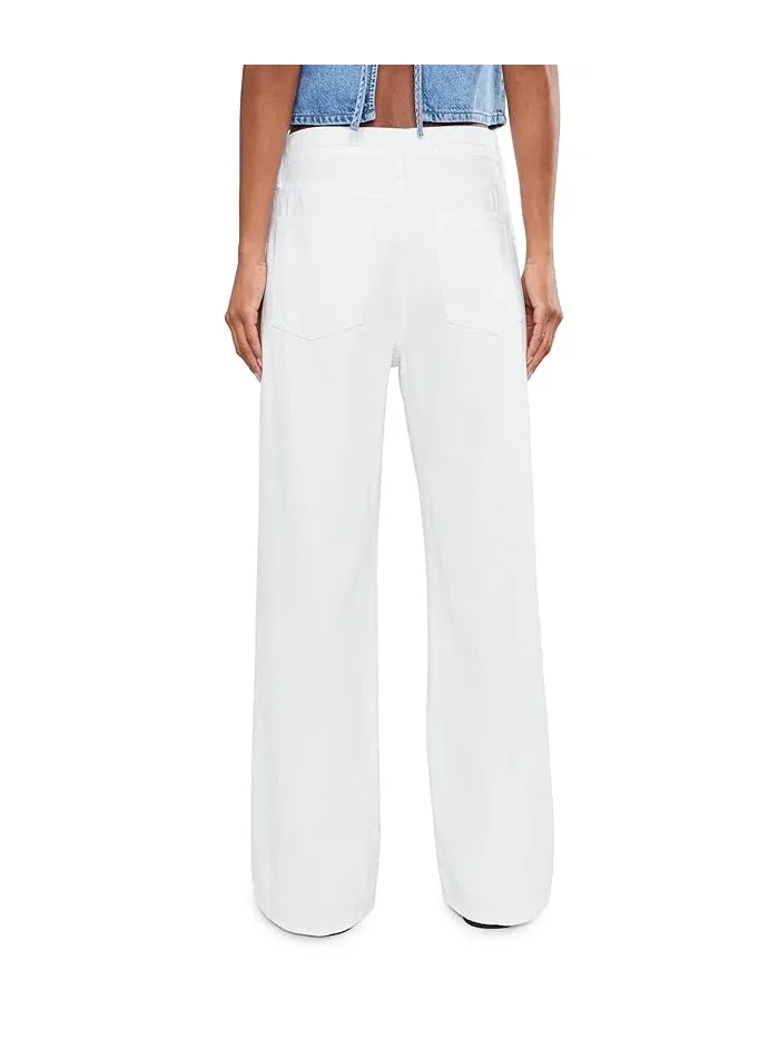 Брюки широкие Ultimate Madewell — изображение 4 из 5, белый