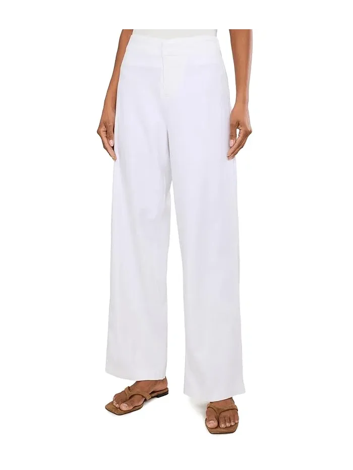 Брюки широкие Lenox из льна с эластаном NIC+ZOE