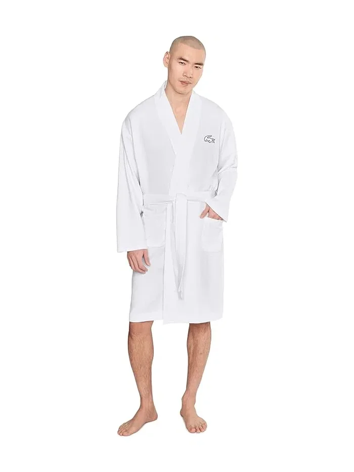 Халат вафельный Lacoste