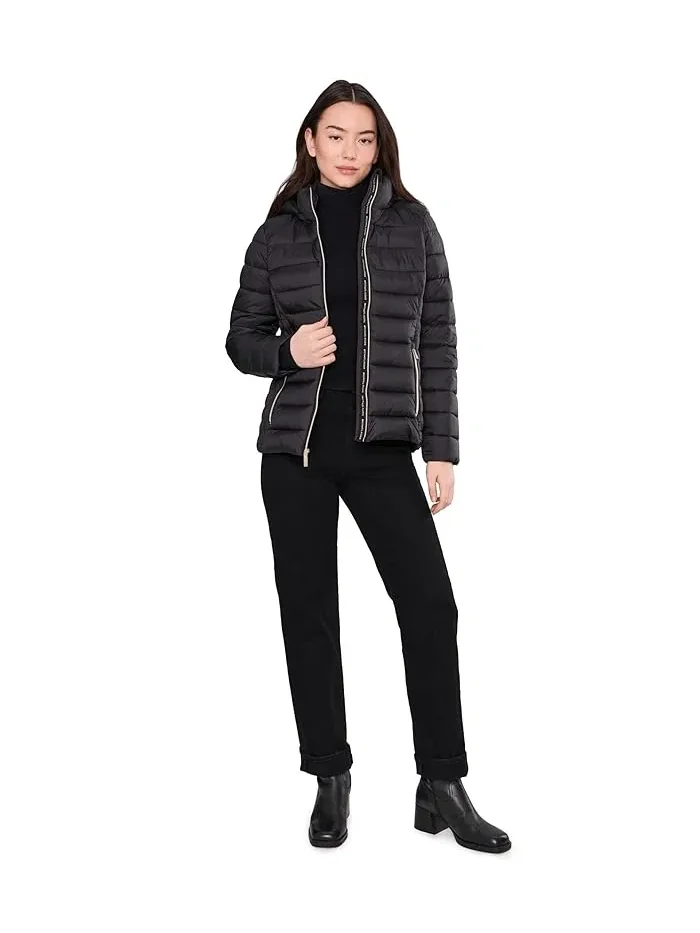 Куртка утепленная Packable M425503AZ MICHAEL Michael Kors — изображение 2 из 5, черный