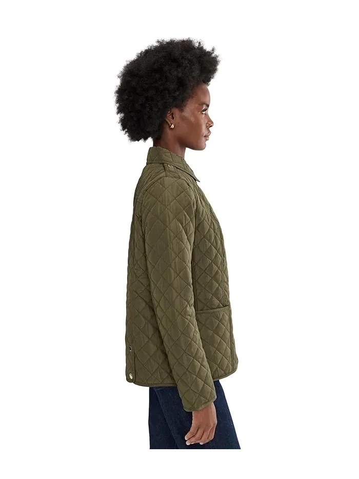 Куртка стеганая M423307AZ MICHAEL Michael Kors — изображение 3 из 5, оливковый