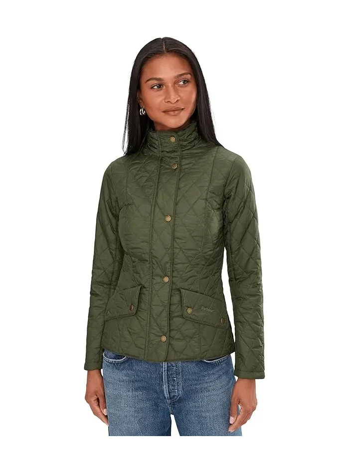 Куртка стеганая Flyweight Cavalry Barbour — изображение 1 из 5, оливковый